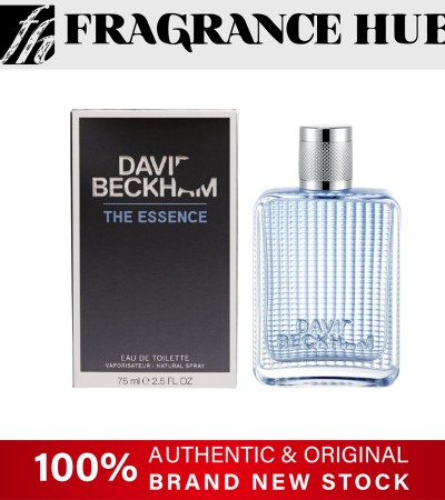 [ Clearance Sale! ] David Beckham The Essence EDT Men 75ml | By: Fragrance Hub | FragranceHUB | 100% Authentic |