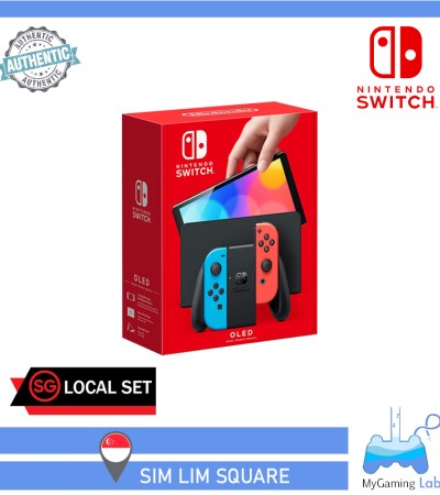 ⭐SG Local Set⭐ Nintendo Switch Console OLED Model - Nintendo Official Warranty